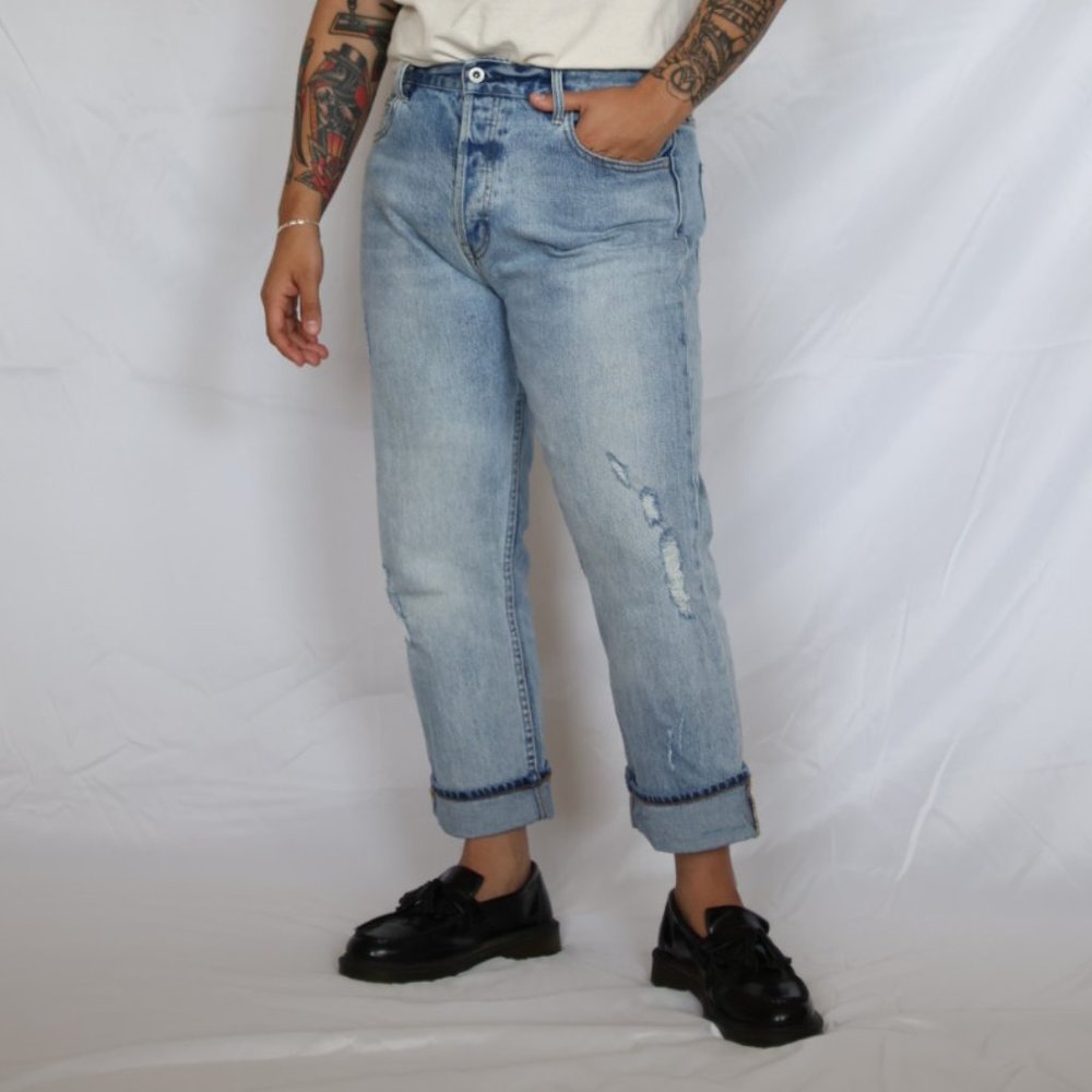 Gap Cone Denim Straight Leg Jeans